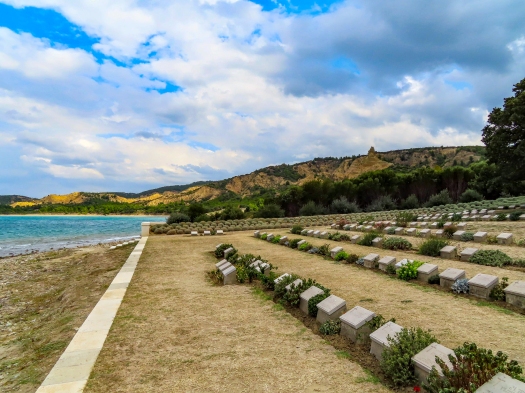 Looking back over ANZAC Cove