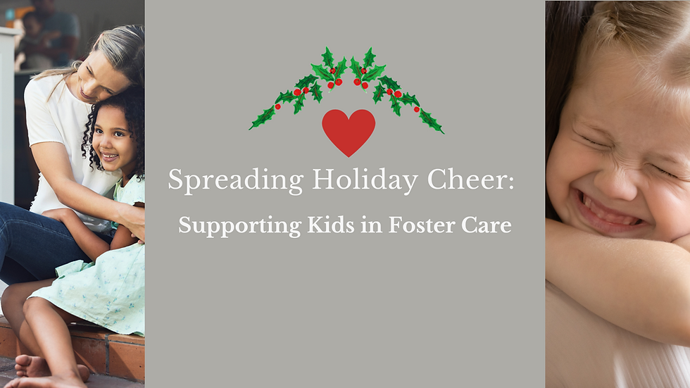 Foster care kids and families
