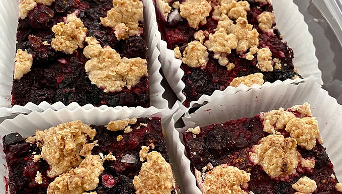 Berry-Oat Bars