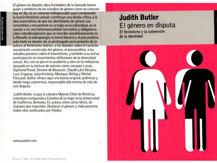 El género en disputa. Judith Butler