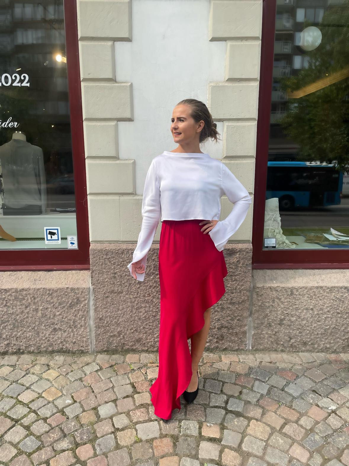 Ahlvar Gallery Hida frill skirt