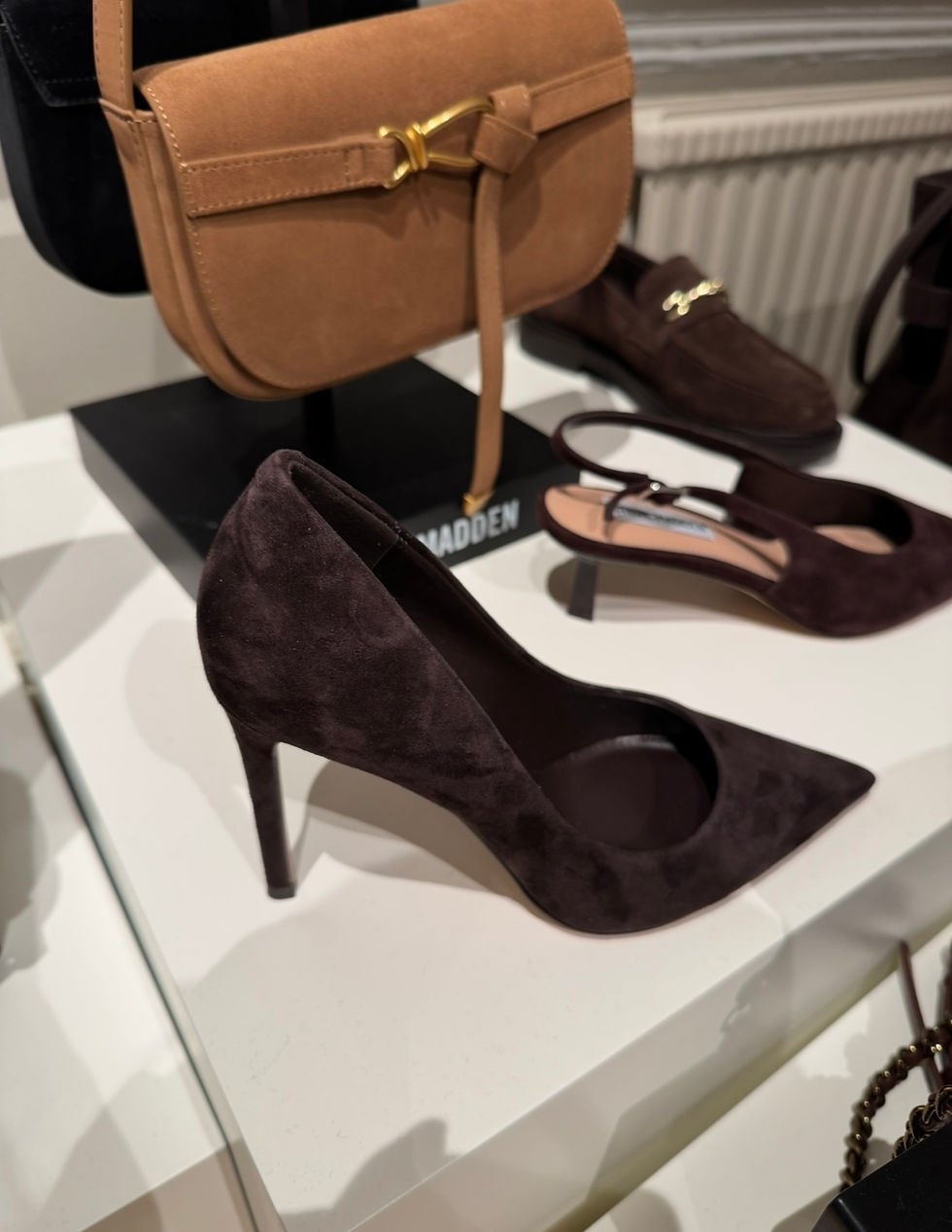 Miniatyrbild: Steve Madden Thrive heel suede leather - brown