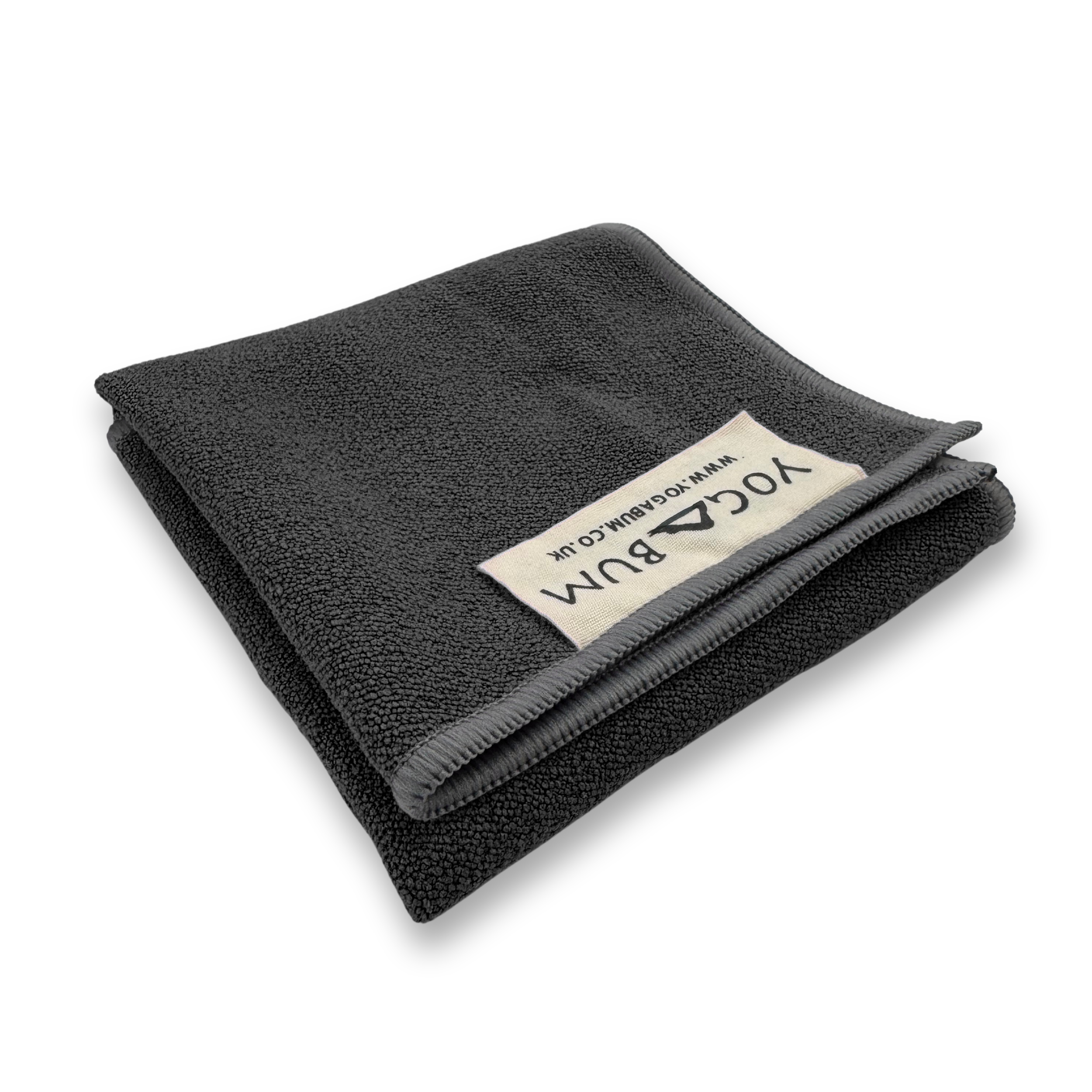 Black - Yoga Face Towel