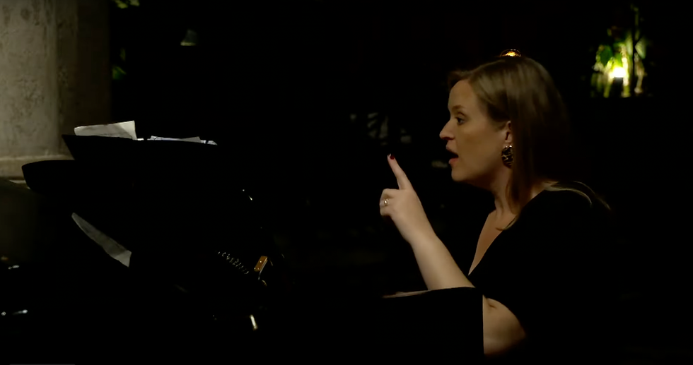 Maria Thulin, sånglärare i Visby Musik och körledare för Visbykören