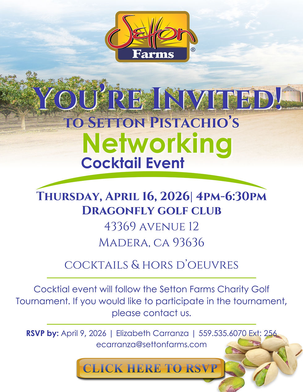 Setton Farms Grower Networking Cocktail Event