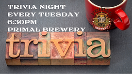 Trivia Tuesday’s at Primal Belmont!