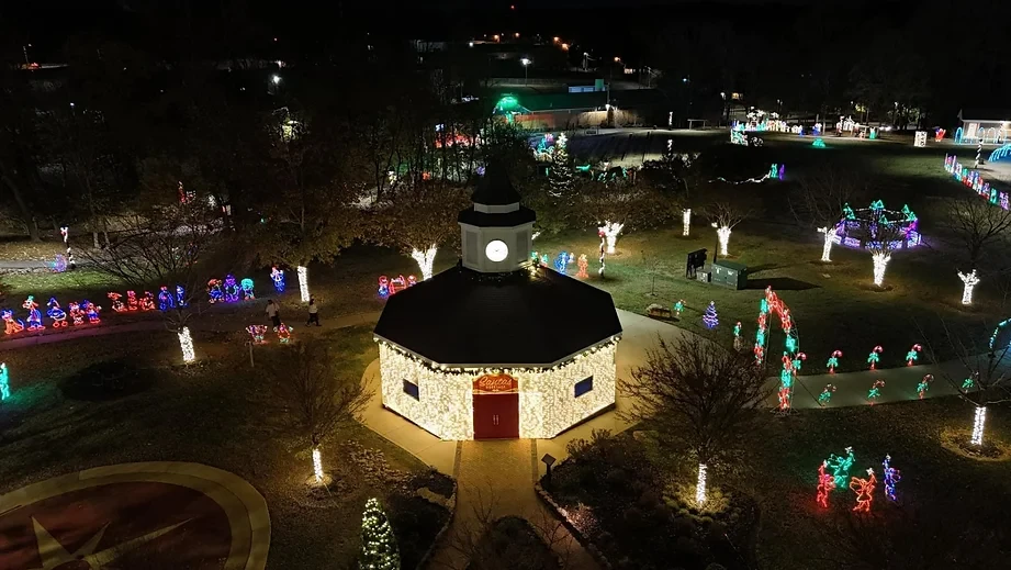 Christmas Lights in Kings Mountain