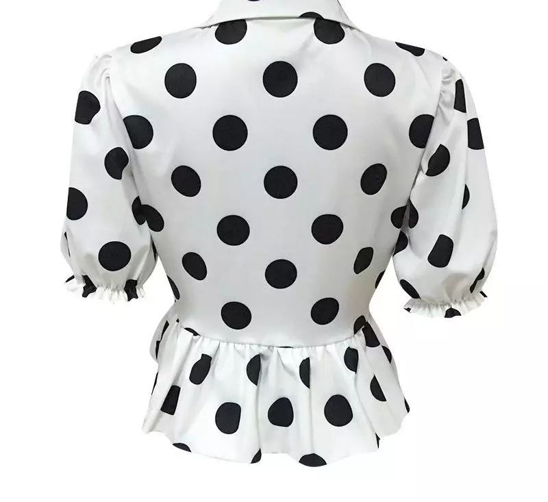 Miniatura: Blusa manga boom  polka dot FQF