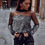 Miniatura: Blusa night club lace MVT