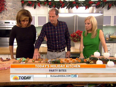 NBC TODAY feature about Peter Callahan: Snowball Drinks, Small Bites for a Holiday Party