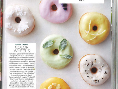 Martha Stewart Weddings feature about Peter Callahan: Color Wheels