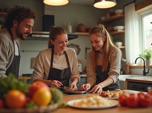 Savoring Food and Friendship: A Cooking Journey