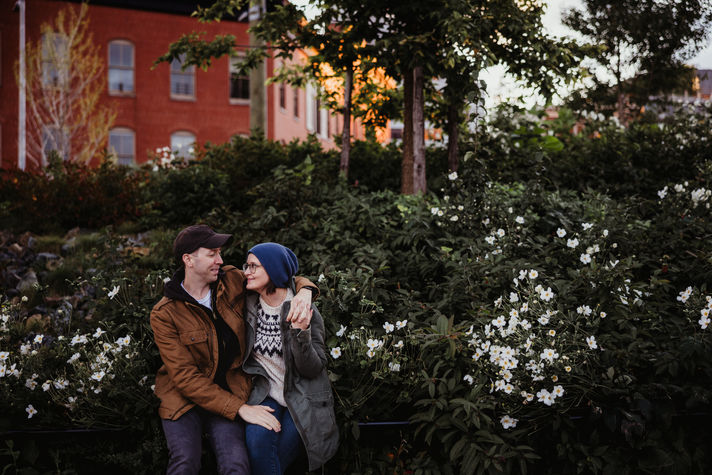 New York City engagement session