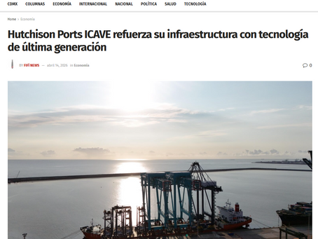 Fifí News-Hutchison Ports ICAVE refuerza su infraestructura con tecnología de última generación