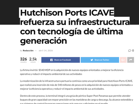 Guanajuato Press - Hutchison Ports ICAVE refuerza su infraestructura con tecnología de última generación