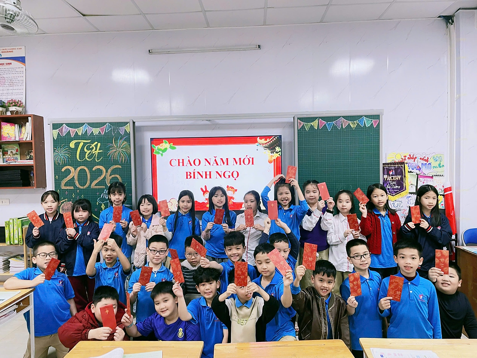 🌸 KHAI XUÂN RỘN RÀNG – LỚP HỌC NGẬP TRÀN NĂNG LƯỢNG MỚI 🌸