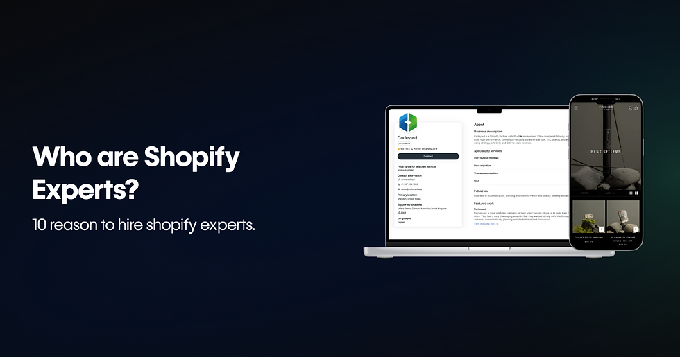 Who are Shopify Experts