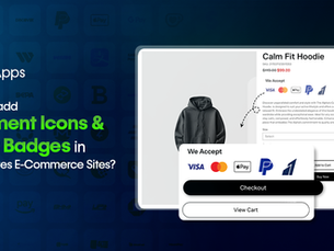 How to Add Payment Icons and Trust Badges in Wix Stores E-Commerce Sites?