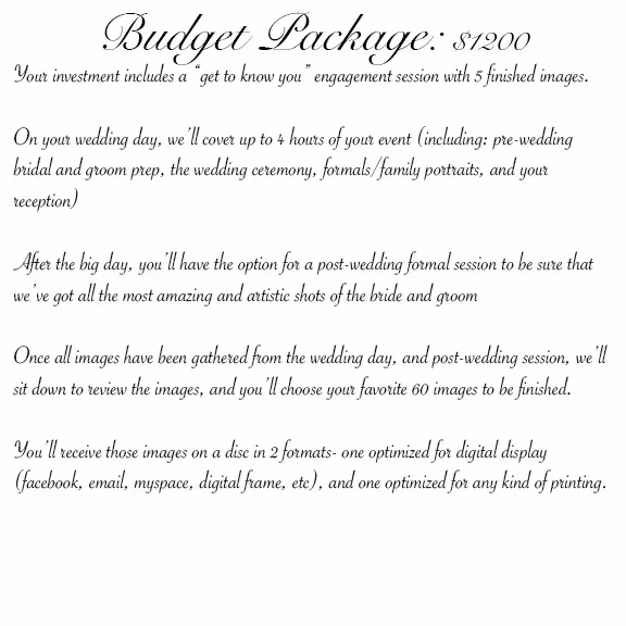 Budget
