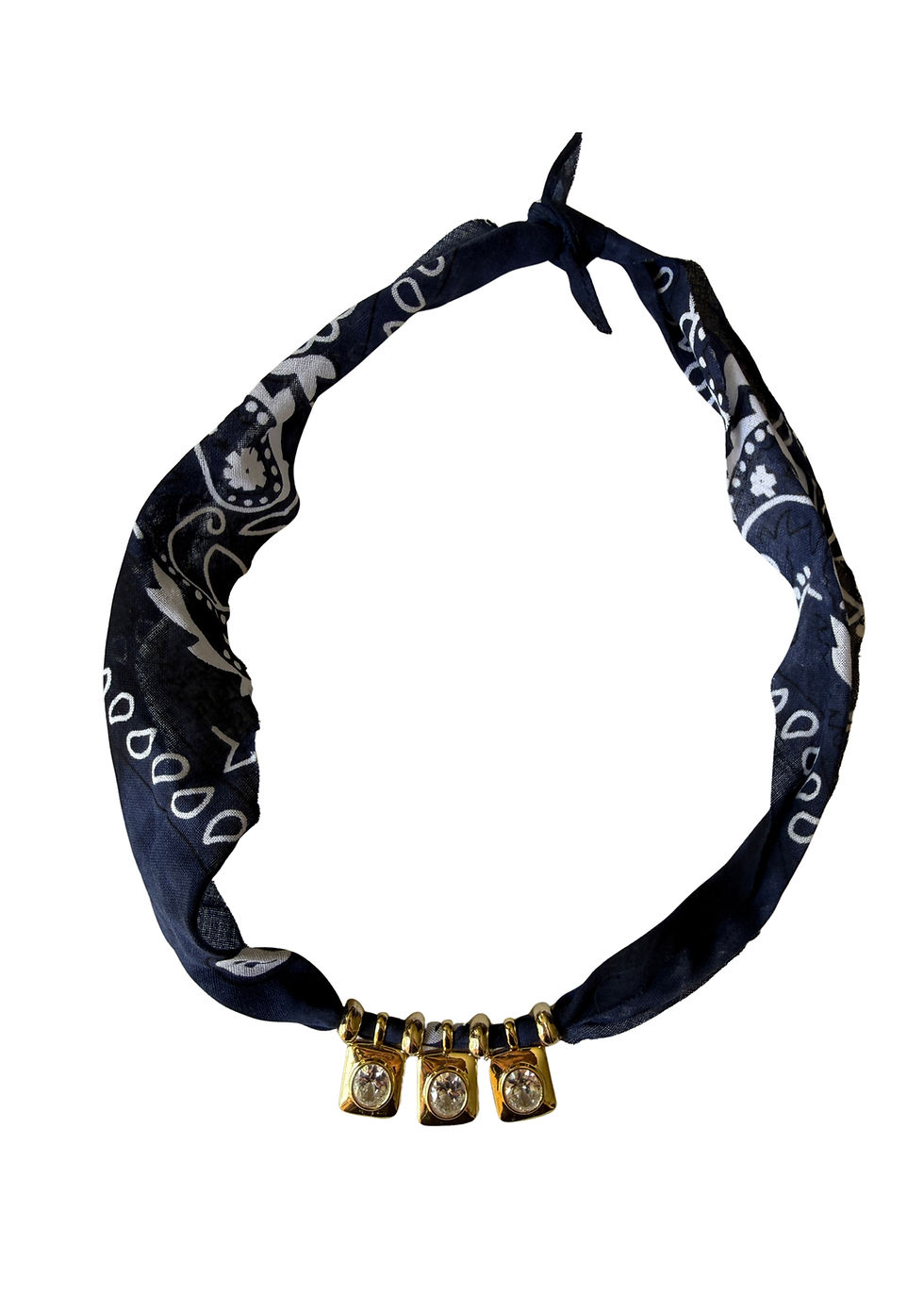 Miniature : Collier « Eclipse » trio Marine tie 
