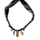 Miniature : Collier plaque main Astro Noir 