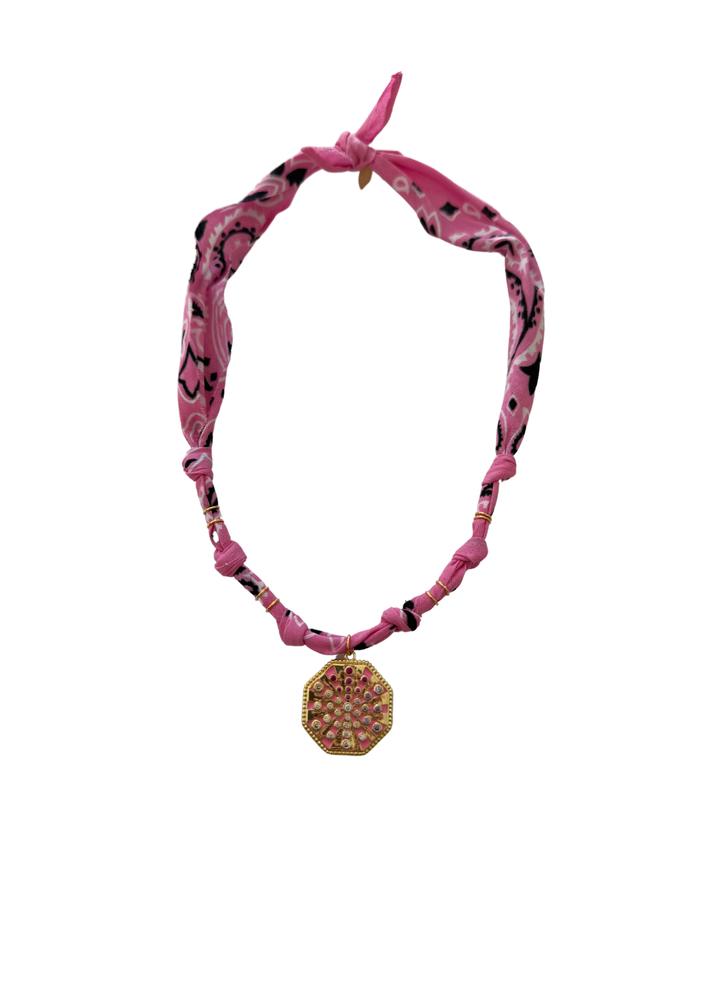 Collier Vegas Members roulette rose 