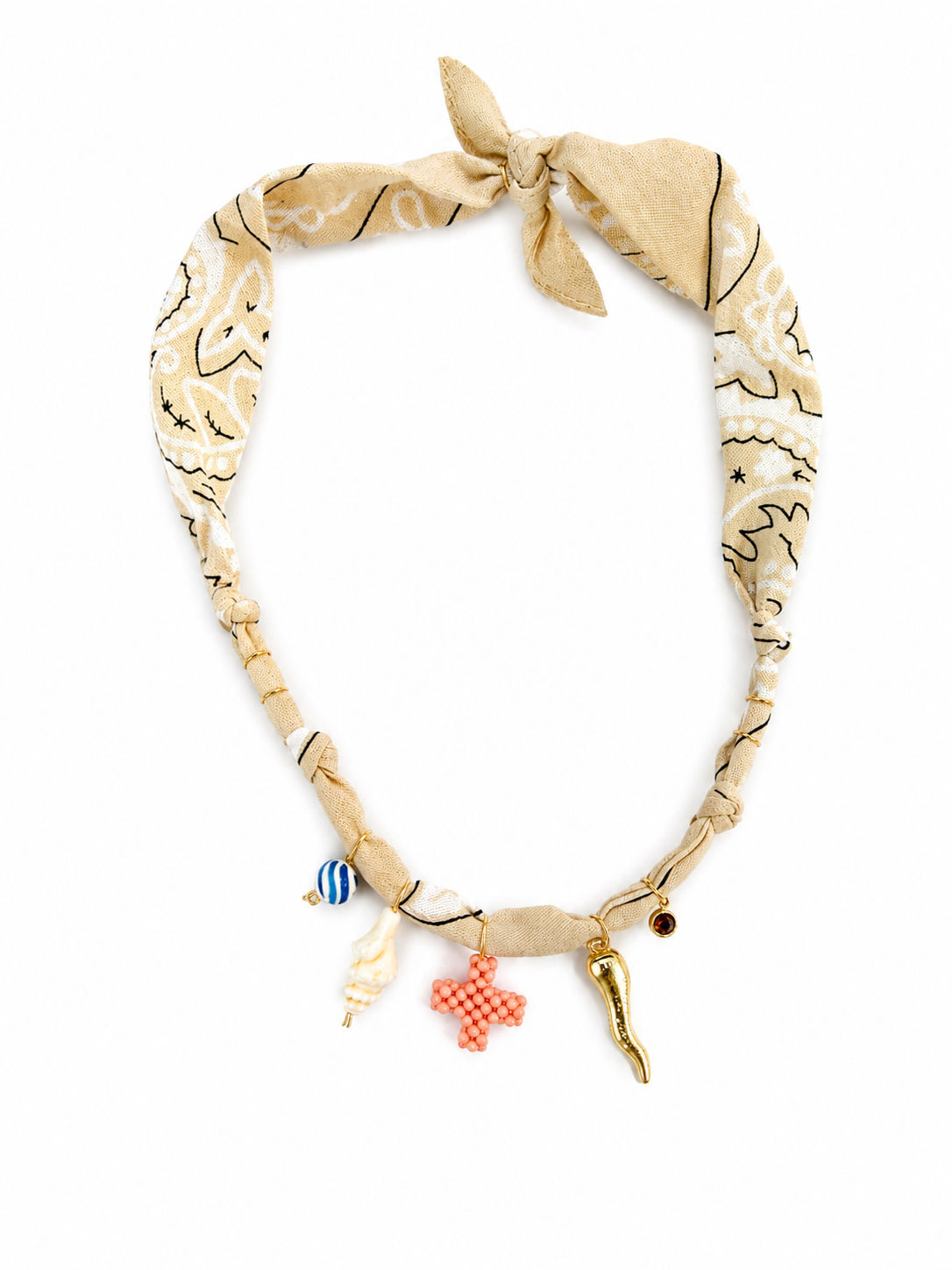 Collier « Méditerranée » croix nude