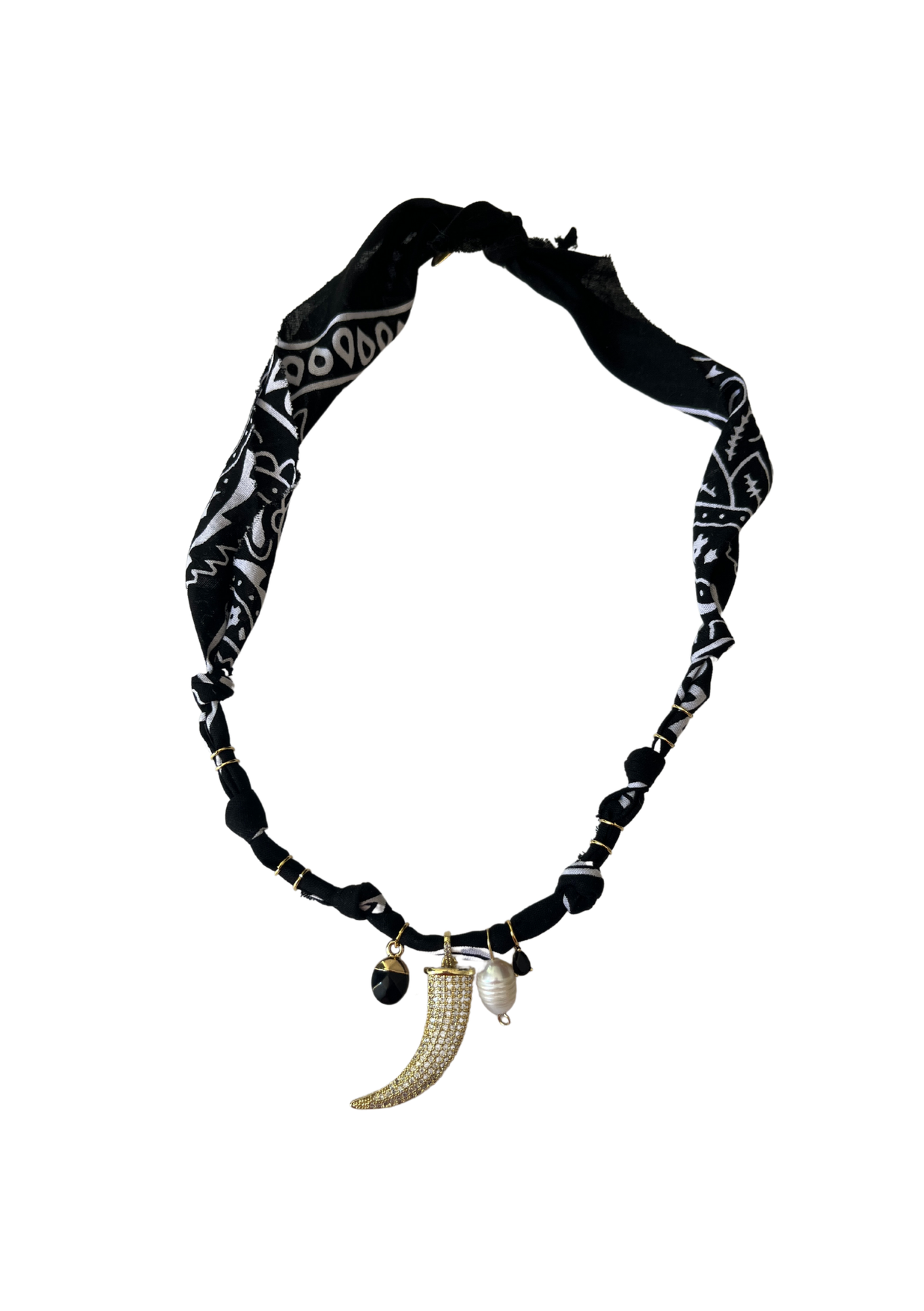 Collier Corne Midnight 