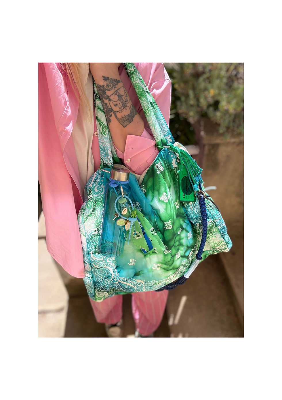 Miniature : Gourde bleu 