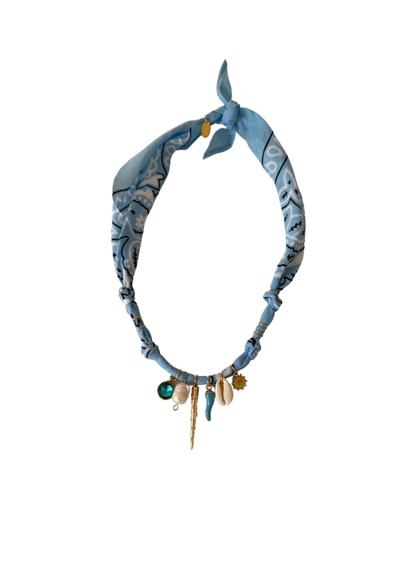 Collier Hydra Island vaiana ciel 