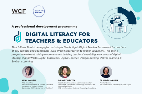 Training Service: Digital Literacy for Teachers & Educators