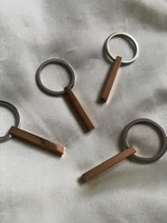 Miniaturbild: Plain Bar Keyring
