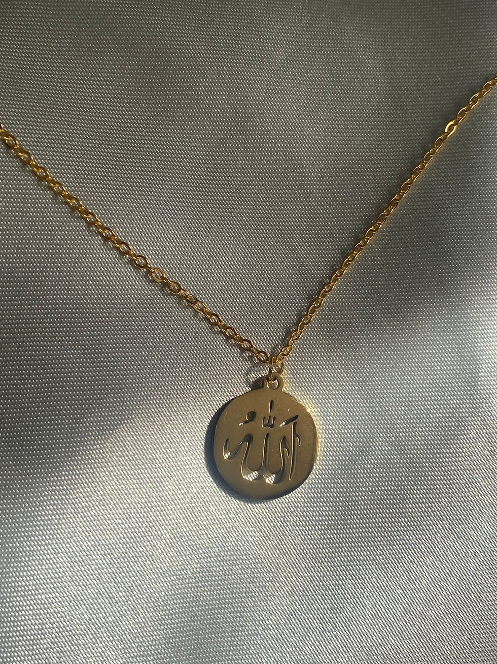 Miniatura: Collana con moneta Allah SWT