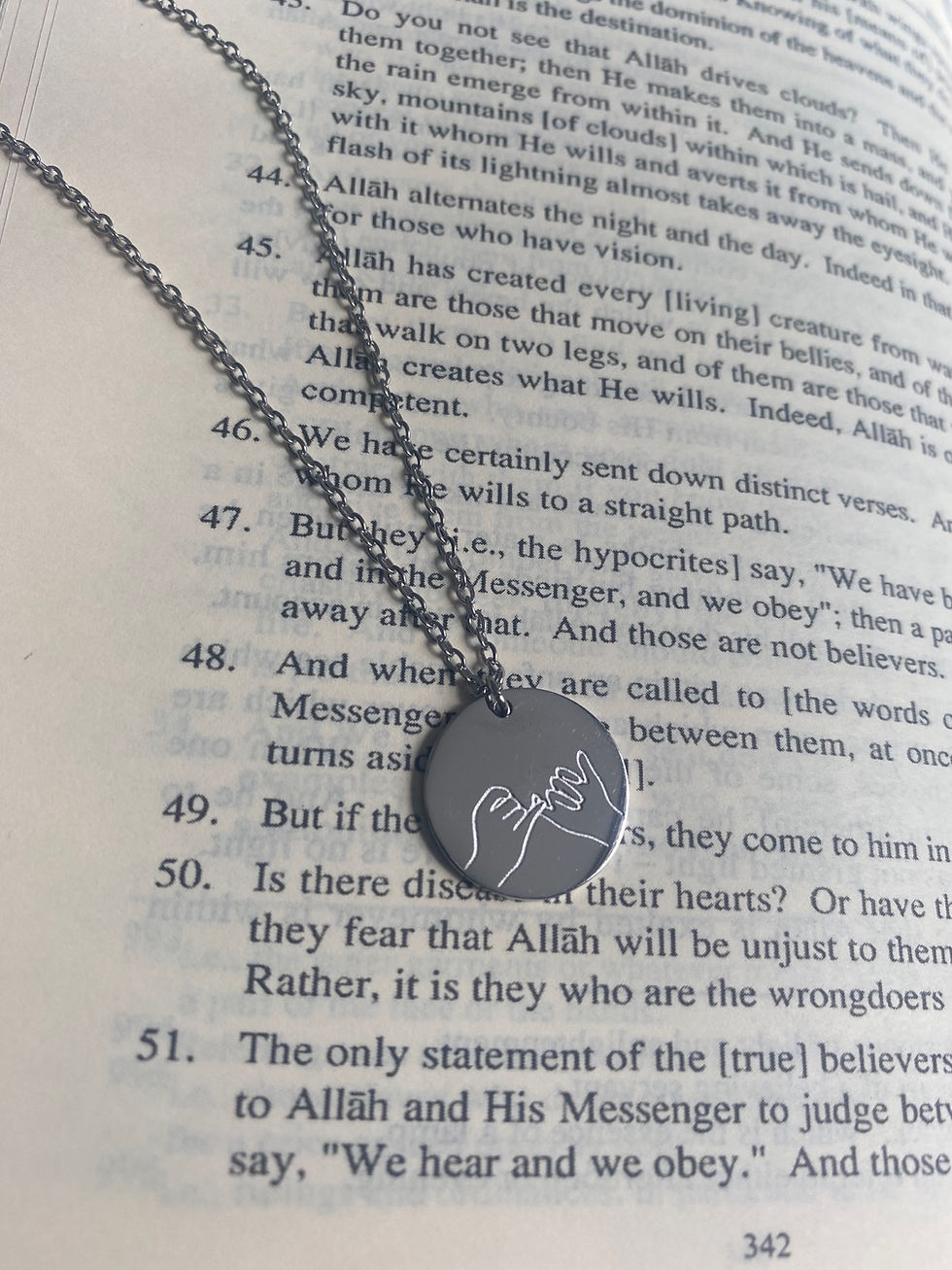 Miniatura: Collana "Pinky Promise" insieme
