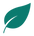 green leaf icon - sustainability