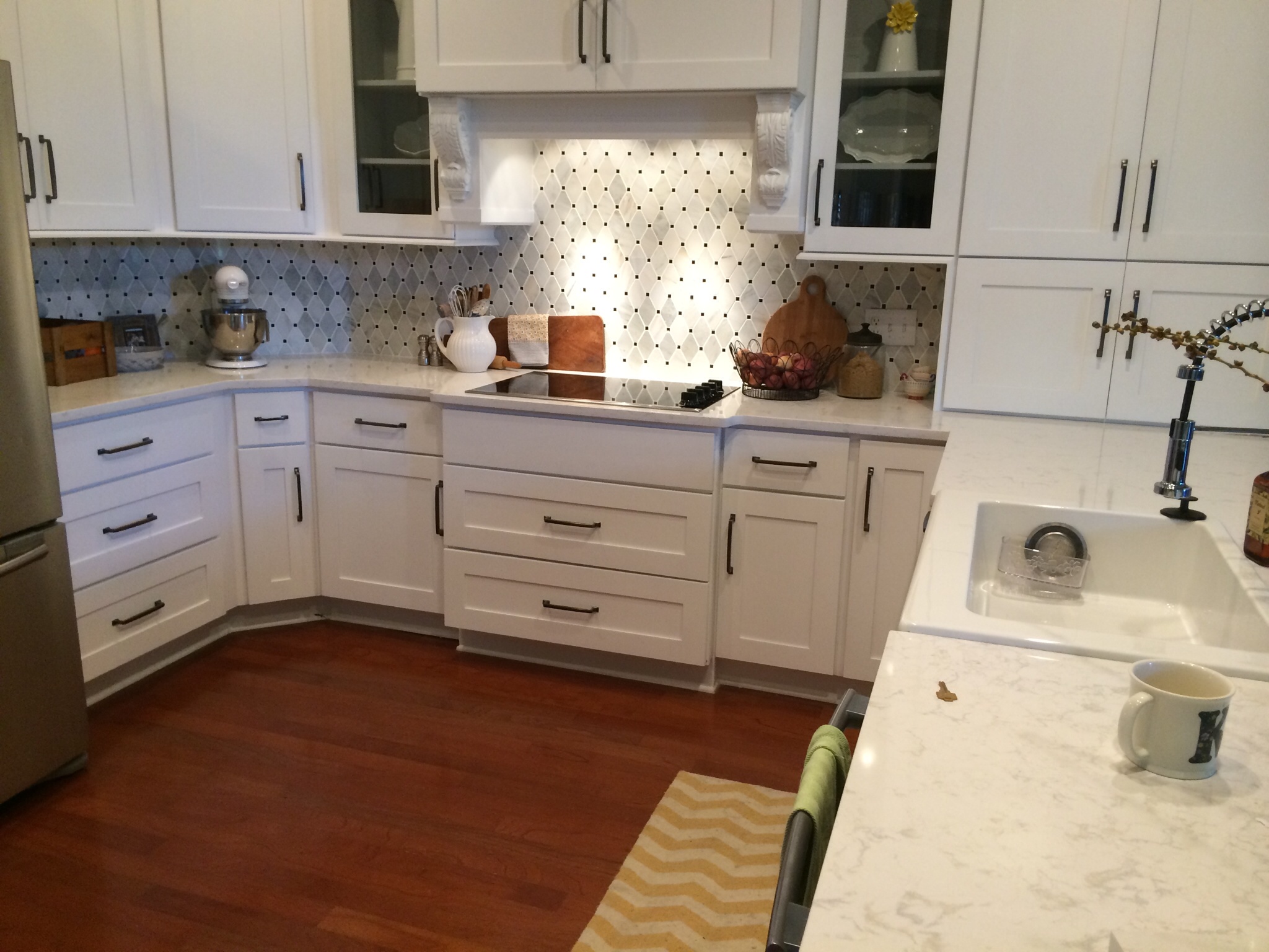 Glacier White White in Jacksonville FL L&T Kitchen