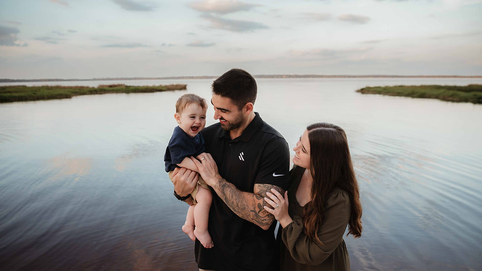 Family session at Lake Louisa State Park