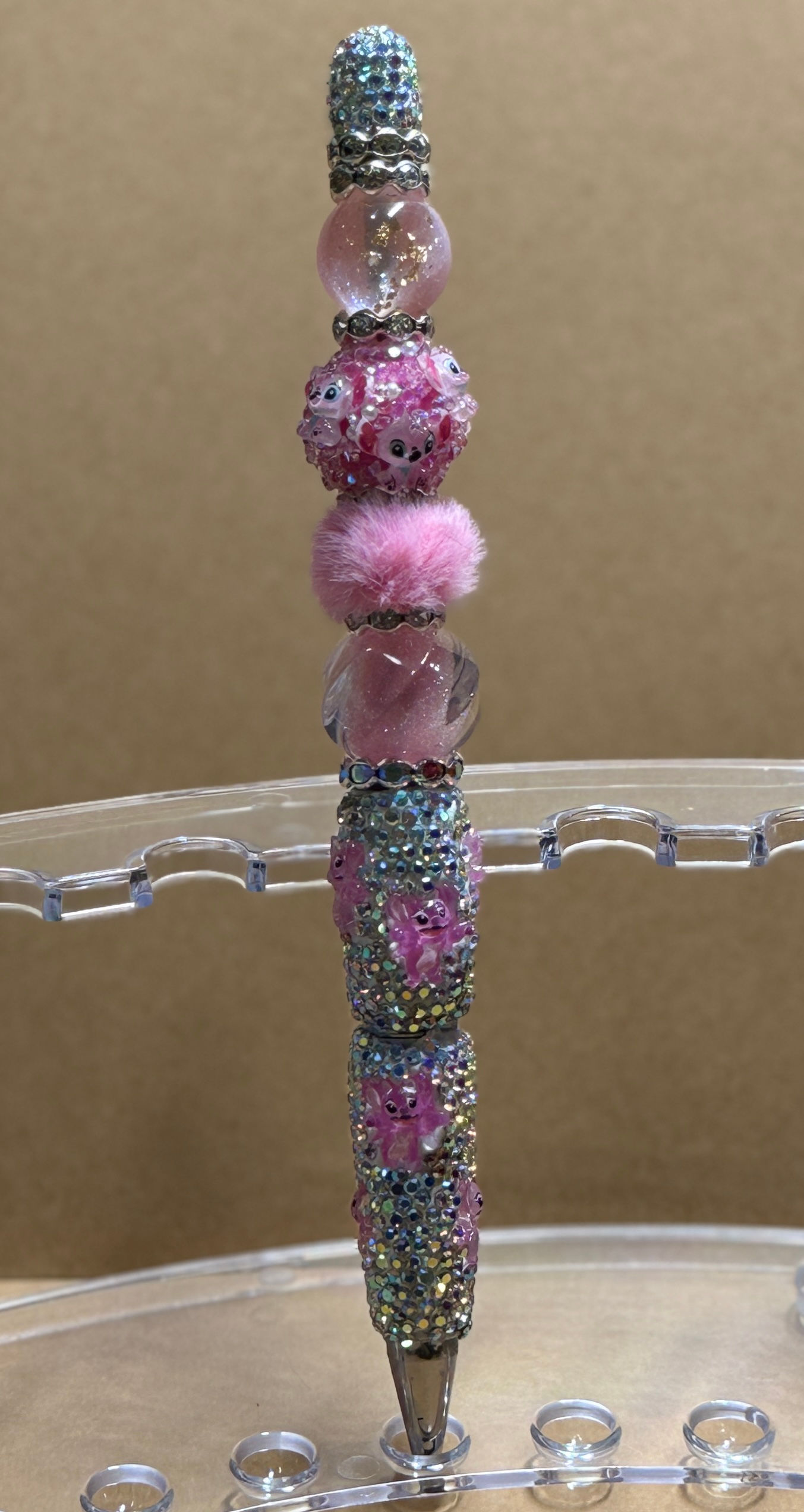 Bling Pink Medium Character Pen