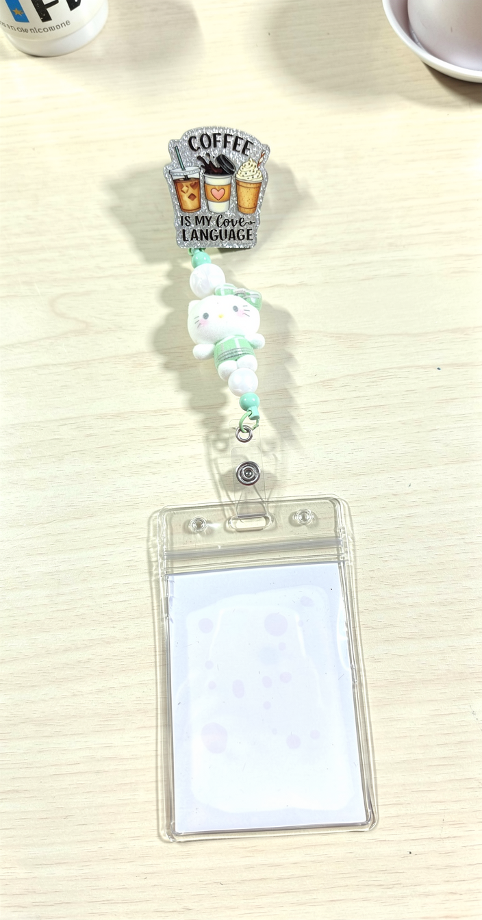 Cute HK Retractable Badge Reel