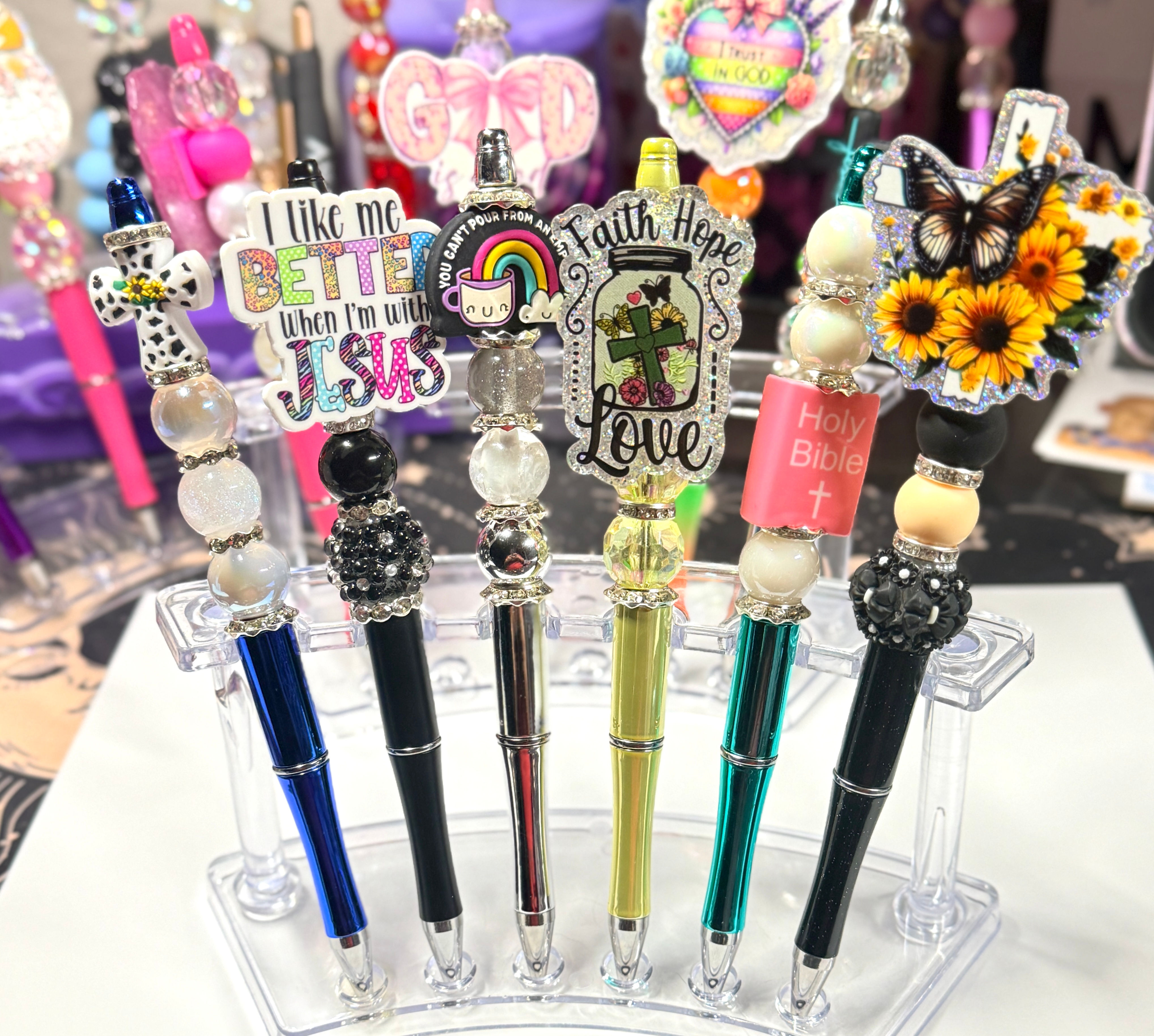 10 Custom Pens Created for Bible Study Class