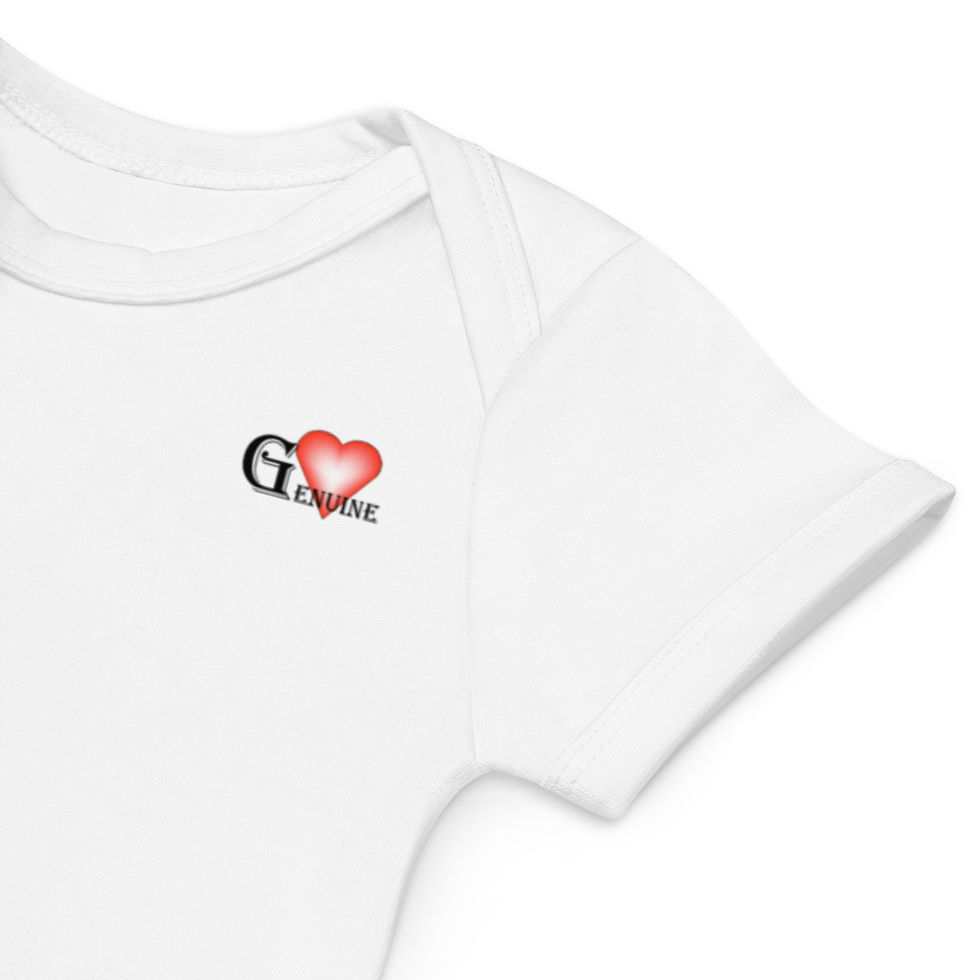 Thumbnail: Organic cotton baby bodysuit