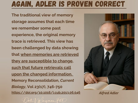 Memories are goal driven