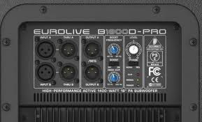 Miniatura: B1800D-PRO L AMPLIFICADO, SUBWOOFER, 1000W LF AMP