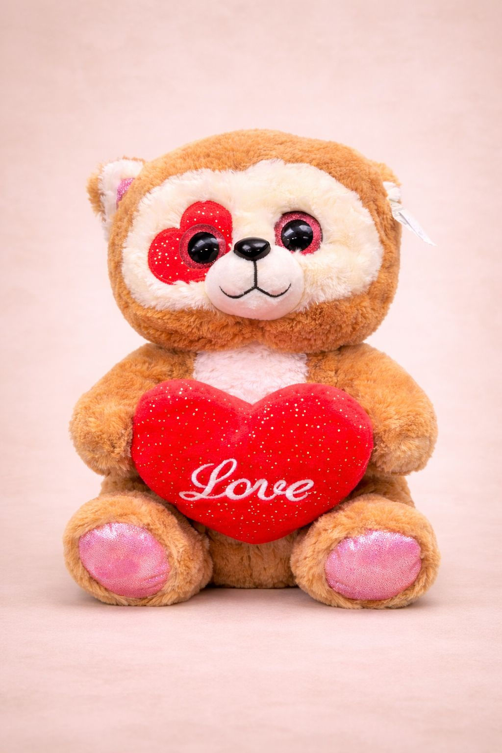 Orsetto in peluche con cuore rosso “Love”, regalo romantico