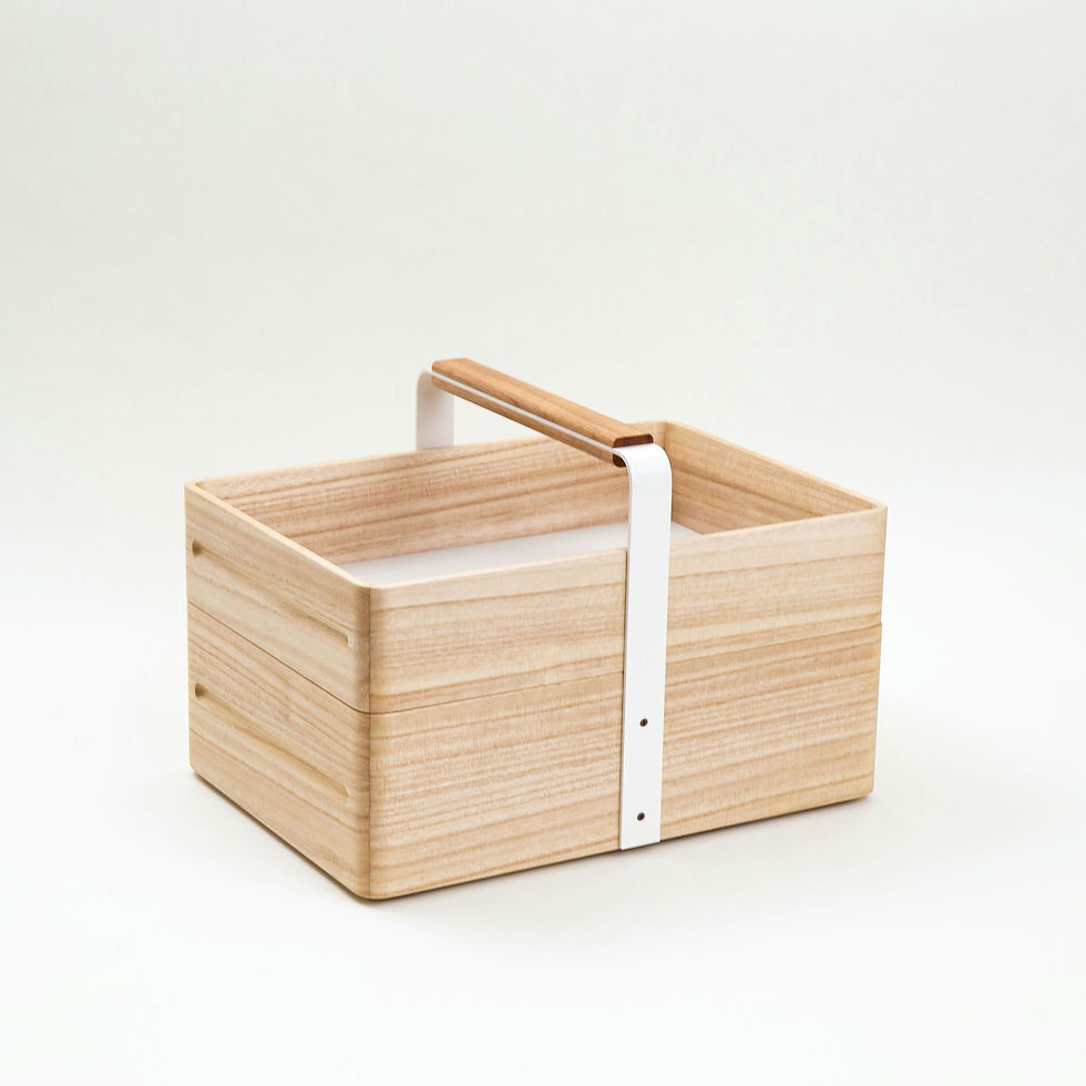 ナカオカ、オカモチ新品未使用品 OKAMOCHI 長方形 ホワイトハンドル | atelier-yocto
