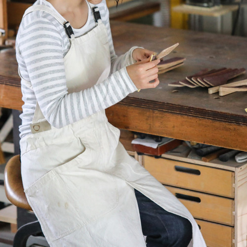 BY-apron（帆布） | atelier-yocto