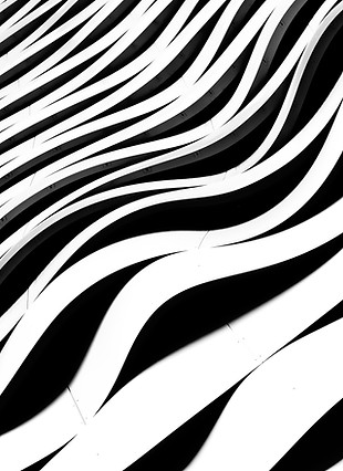 Abstract Striped Design