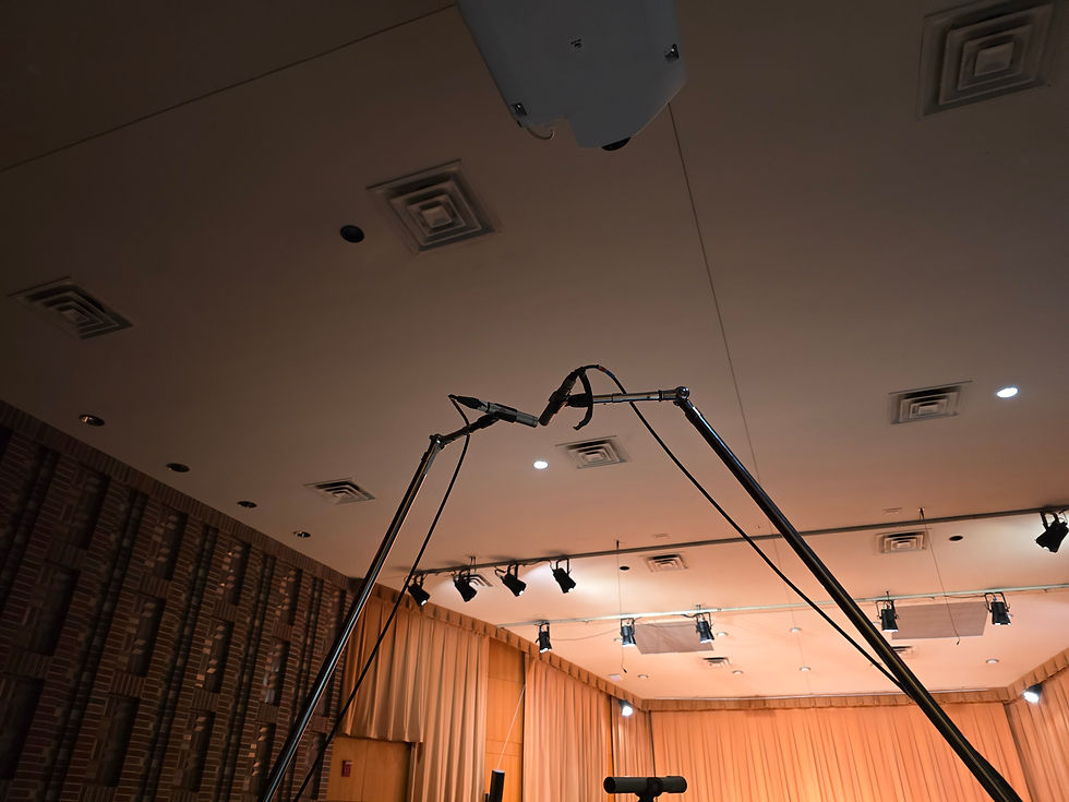 Recording Big Band and Lab Band