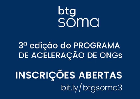 BTG Pactual abre terceira edição de Programa de Aceleração de Instituições Sociais