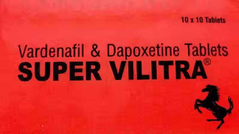 Super Vilitra Vardenafil + Dapoxetine